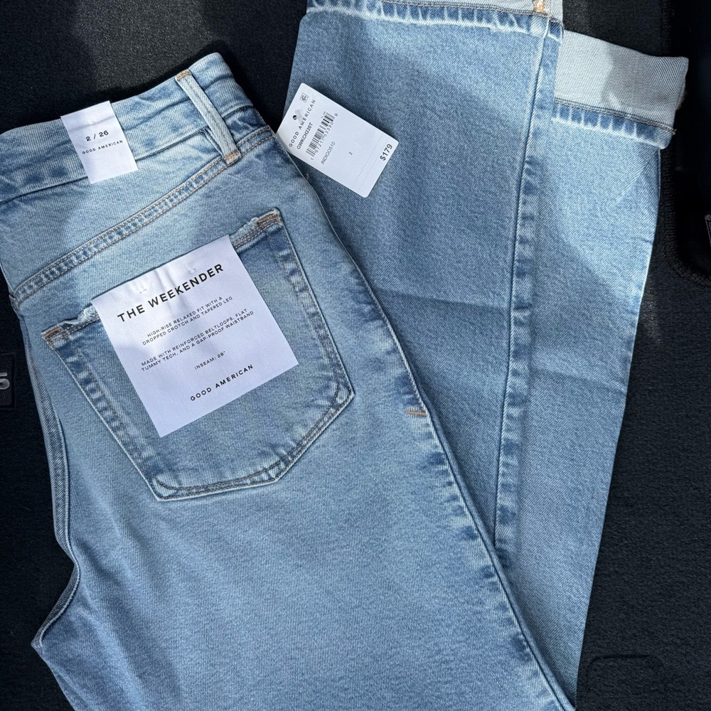 Good American The Weekender cuffed size 2/25